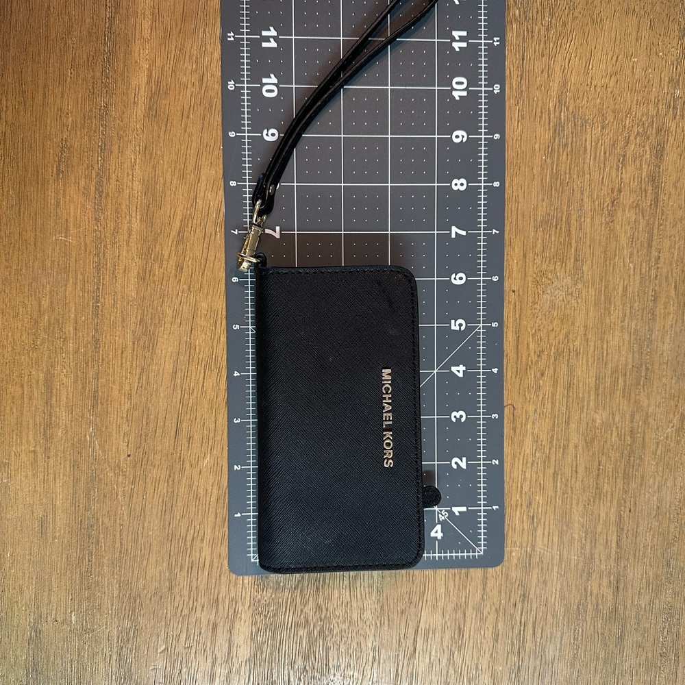 Michael Kors Black Wristlet